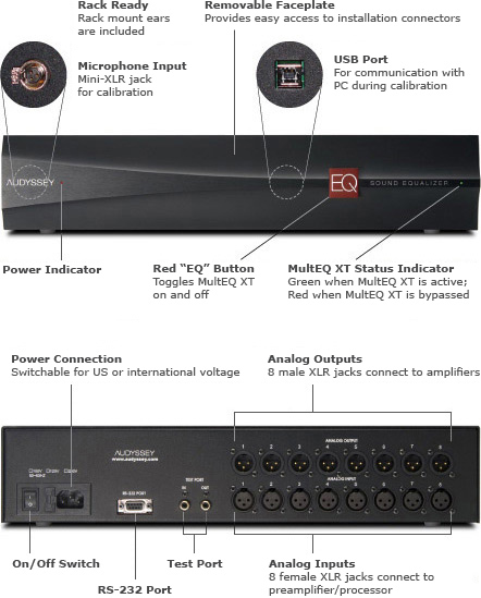 Audyssey Sound Equalizer Balanced specs